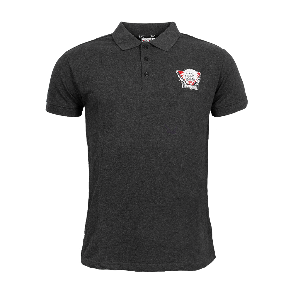 Pikétröja gråmelange